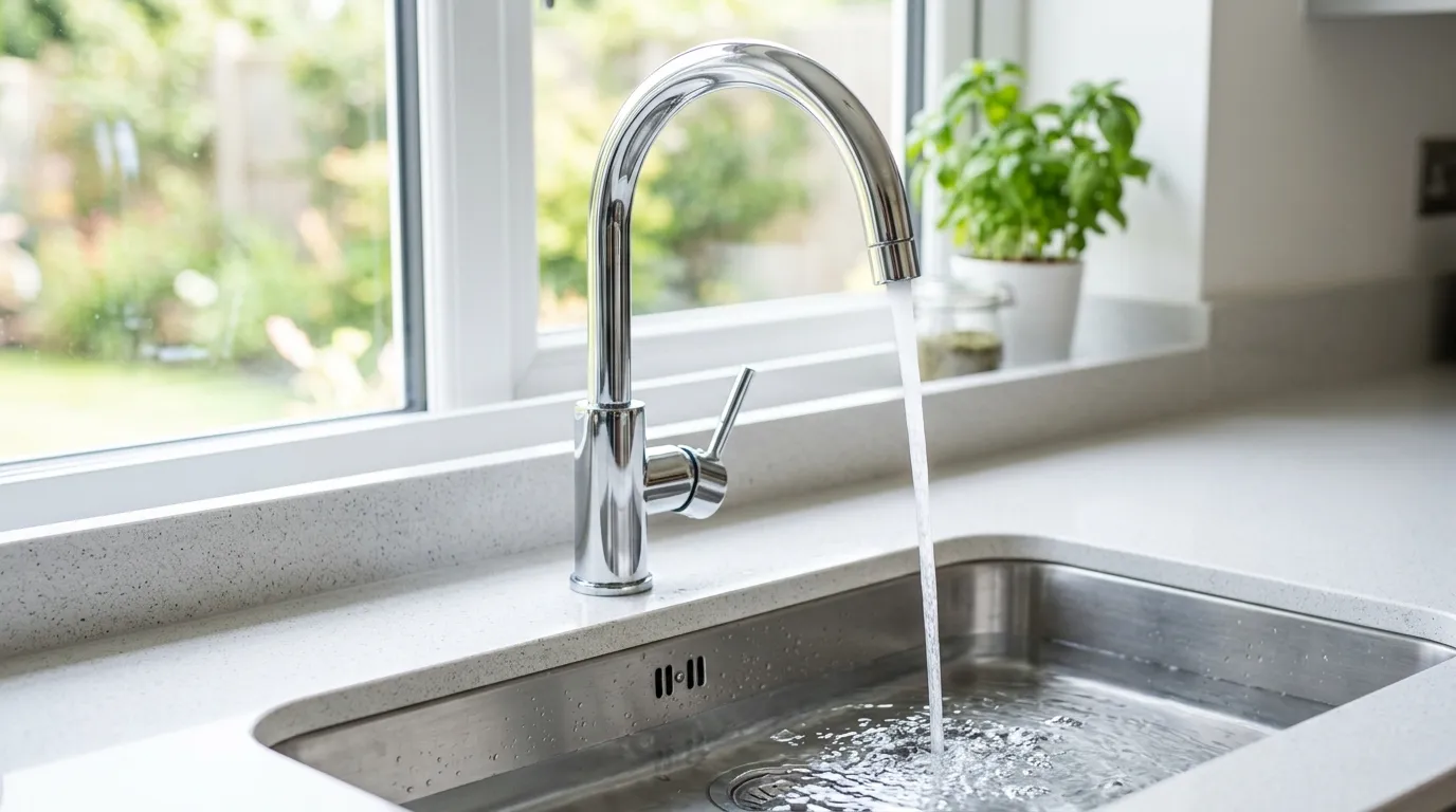 Local Plumbing Master Pros same day plumber fixing a faucet in Devine, TX